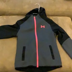 Under Armour Youth Med Zip Hoodie